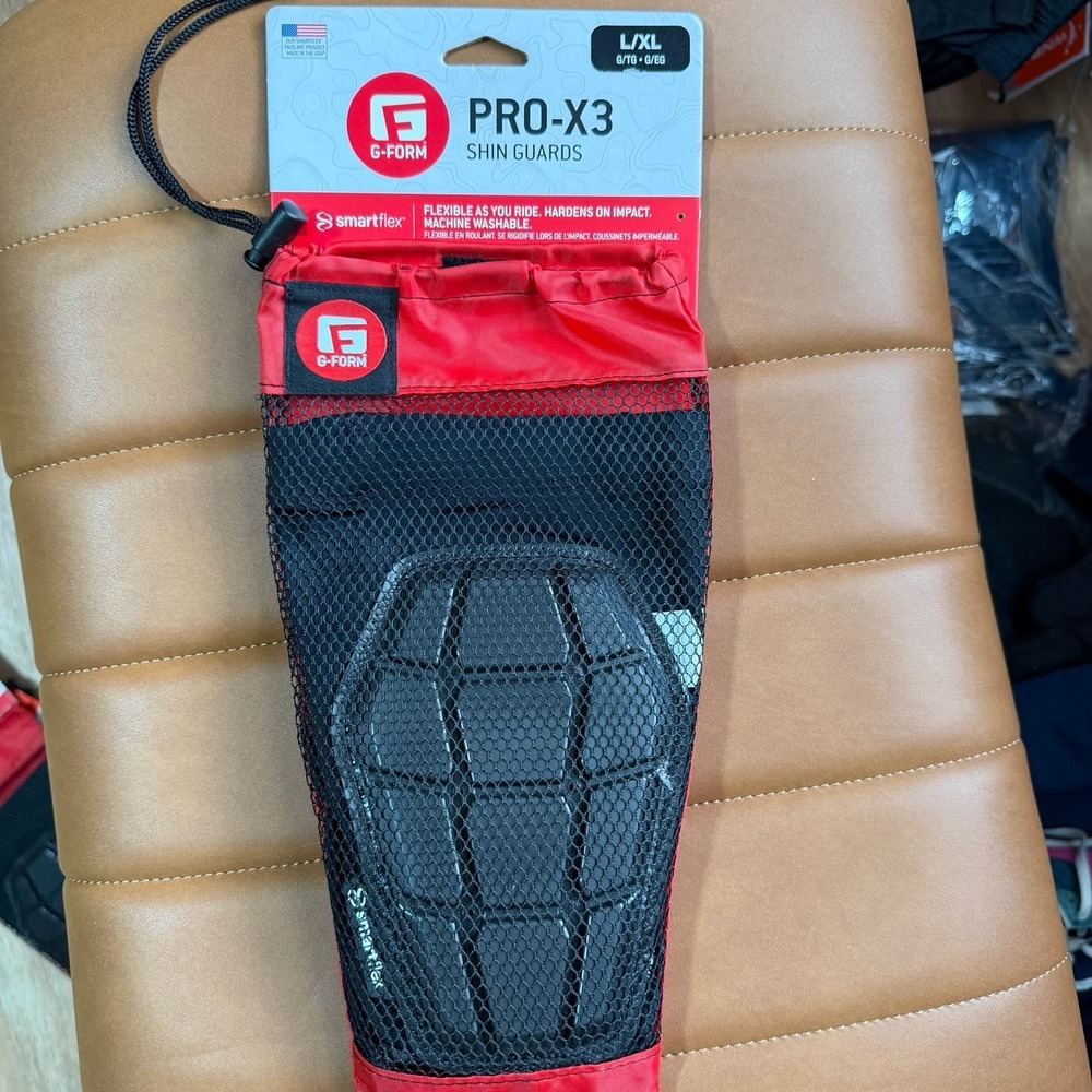 NEW G-Form Pro-X3 Shin Guards Bike Size L/XL Large BMX MTB Soccer